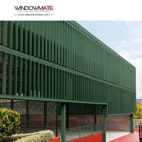 Fenêtre à persiennes en aluminium, cadre réglable, manuelle, durable, légère, système de ventilation, taille personnalisée, OEM ODM