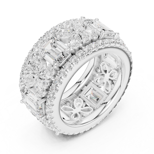 Joya Anillo de oro de 18 quilates con patrón grabado - Product Image 4