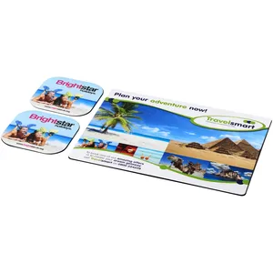 Brite-Mat 3 Sustainable <b>Mouse</b> <b>Pad</b> Set for Merchandising - Product Image 3