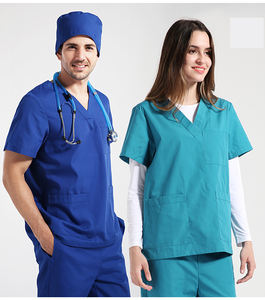 Conjuntos de uniformes de enfermera de hospital de alta calidad de verano para mujer, gran oferta, uniformes médicos para el personal del hospital, servicio OEM disponible - Product Image 4