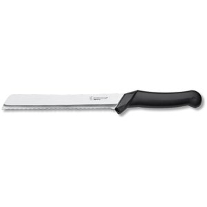 Cuchillo de Cocina CASA de Acero Inoxidable Negro y Cromado con Hoja para Pan de 20 cm BV90810 - Product Image 1