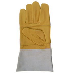 Guantes de soldadura de cuero demandables con protección de mano de alta calidad 100% - Product Image 3