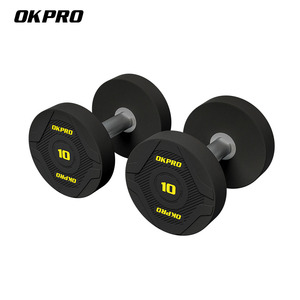 Okpro thiết kế mới Chất lượng cao bán buôn Urethane PU quả tạ Vòng quả tạ đặt để bán - Product Image 2