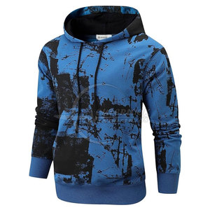 Sudaderas con capucha personalizadas de algodón para hombre Colección Tie Dye al mejor precio del fabricante Moda de moda para el invierno - Product Image 3