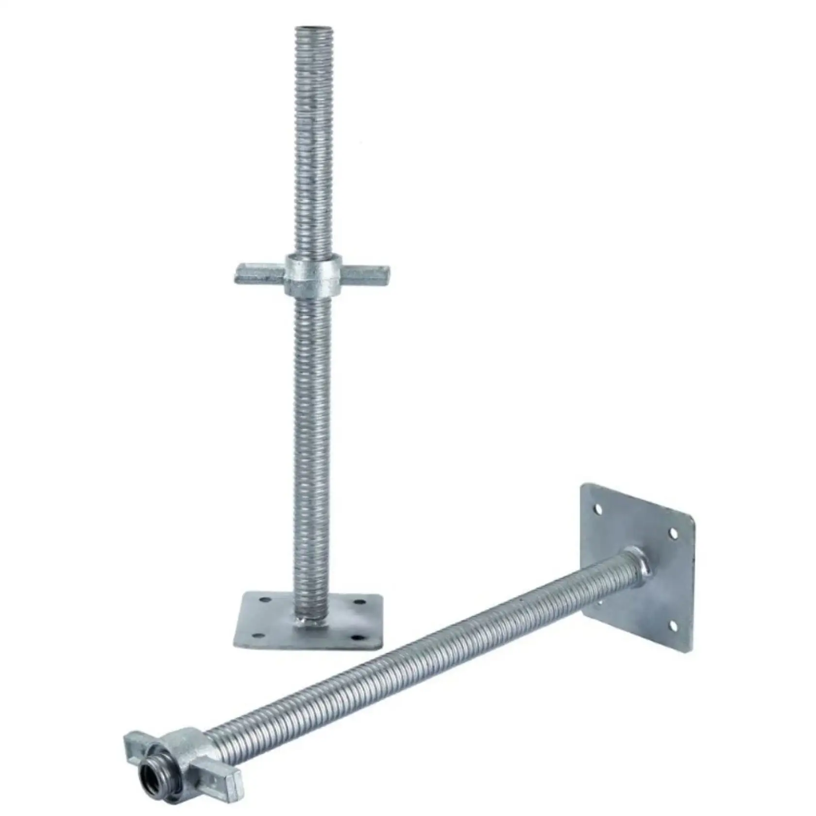 Base Jack Scaffolding Factory Price Adjustable Mild Steel Scaffold Screw Base Jack for Export Building Home Construction