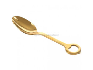 Offre Spéciale de couverts de luxe élégants en métal doré PVD - Product Image 5