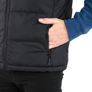 Chaleco cálido acolchado para hombre 100% chaleco cortavientos de invierno de alta calidad para hombre ropa de abrigo chaleco sin mangas acolchado informal - Product Image 5