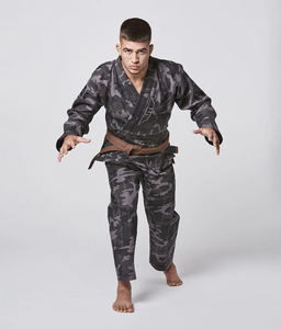 BJJ Gi brésilien Jiu Jitsu Kimono Grappling MMA uniforme perle armure 100% coton transfert de chaleur imprimé unisexe compétition - Product Image 3