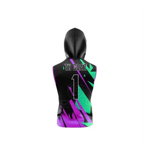 Uniforme de Flag Football para Jugador 7V7, Uniforme de Fútbol 7v7 Personalizado de Alta Calidad para Equipo Deportivo, Estilo sin Mangas - Product Image 5