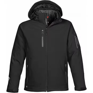Veste Softshell pour homme à sublimation personnalisée, prix bas, durable, pour l'hiver |   Veste d'extérieur coupe-vent et imperméable avec logo personnalisé - Product Image 2