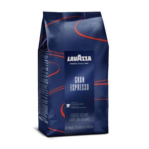 Café en grano Lavazza Gran Espresso, mezcla de granos enteros, tostado medio, bolsa de 2.2 LB (1 unidad), sabor equilibrado y rico con notas de cacao. - Product Image 2