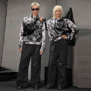 Sudadera con Capucha Sublimada para Hombre, Invierno, OEM, Etiqueta Privada de Fábrica, Personalizada, Moda Urbana, Secado Rápido - Product Image 4