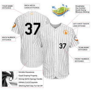 Nuevo estilo Hombres Ropa deportiva Jersey de béisbol Ventas directas de fábrica Jersey de béisbol de manga corta - Product Image 3
