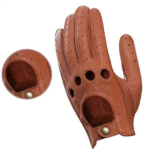 Gants de conduite en cuir respirant pour femmes OEM disponibles sur mesure/couleur en plein air bon marché vente à chaud gants avec derniers modèles - Product Image 4
