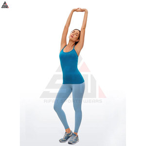 Débardeur respirant décontracté pour femme avec logo sur le devant Bretelles sans couture à séchage rapide Col rond - Product Image 4