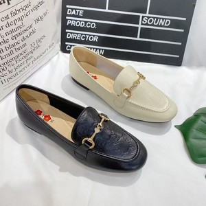 <span class=keywords><strong>Mocasines</strong></span> Planos para Mujer con Grabado de Cocodrilo y Adorno Metálico Floral para Primavera, Diseño Elegante con Estampado Floral, Estilo Cómodo de Primavera - Product Image 5