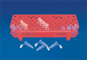 Estos estantes versátiles de dos niveles son autoclavables y se pueden usar en seco en congeladores. - Product Image 4