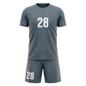 Custom Made 100% Polyester Soccer Sublimation Uniform <b>Maroon</b> Black Smoke Football Jersey Breathable Quick Dry Anti-Bacterial - Product Image 4