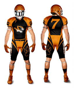 American Football Uniform Plus Size 100% Polyester Custom Branding Bulk Order OEM Service Reliable Supplier International - Product Image 2
