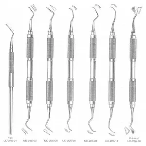 Ensemble d'instruments dentaires, 1 boîte, Instruments menstruels, pour dentisterie, planification orale de racines, matériel de bonne qualité