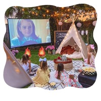 Tenda Bermain Anak Indoor Outdoor Kastil Putri Teepee Rumah Mainan untuk Anak Laki-laki Perempuan