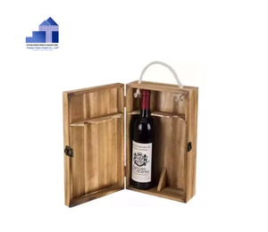 Las cajas pequeñas de embalaje de madera no tóxica más vendidas con logotipo personalizado para agregar elegancia a la presentación del vino de una fábrica vietnamita - Product Image 5