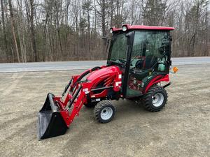 Mahindra Emax 20S HST รถแทรกเตอร์ในฟาร์มพร้อมตัวยึดอย่างรวดเร็วและถัง19HP 4WD เครื่องยนต์ดีเซล540 PTO 3 POINT ผูกปม - Product Image 5