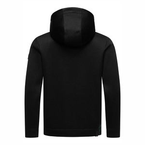 2026 Wholesale 410gsm Fleece Full Double <b>Zip</b> up <b>Hoodie</b> OEM <b>Black</b> Fashion <b>Zip</b> up <b>Hoodie</b> With Custom Logo Embroidery & Printing - Product Image 2