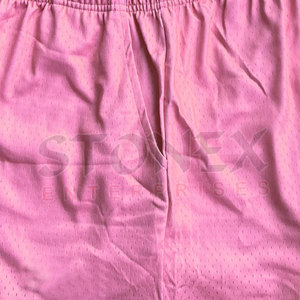 Wholesale Custom Logo Mesh Shorts Sublimation <b>Print</b> Trendy Mesh <b>Material</b> Elastic Waist Men Mesh Shorts - Product Image 6