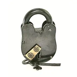 Premium migliore qualità antiche serrature in ferro lucchetto e chiavi stile Vintage serratura con 2 chiavi condizione di lavoro serrature per la sicurezza