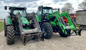 รถแทรกเตอร์ Deutz-Fahr 6160 RCSHIFT พร้อมชุดตัก MX T412 ปี 2023 สภาพดี มีจำหน่าย - Product Image 3