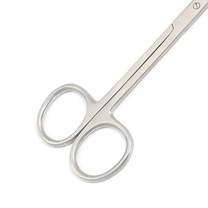 กรรไกรผ่าตัดทางการแพทย์แบบทื่อกรรไกรแต่งแผลสเตนเลส CE แบบโค้งตรงจากเยอรมนี - Product Image 5