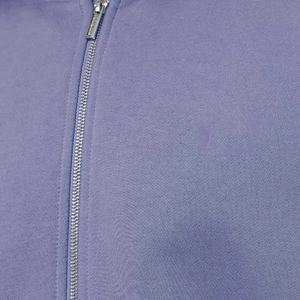 Sudadera con capucha y cremallera personalizada de algodón 100% de 360 gramos, extragrande, para hombre, estilo urbano grueso y holgado, con bolsillo, material transpirable para invierno. - Product Image 5