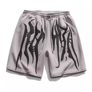 Short décontracté à impression bouffante 3D pour homme, baggy en coton pour entraînement avec personnalisation, vêtements de rue à prix abordable - Product Image 3