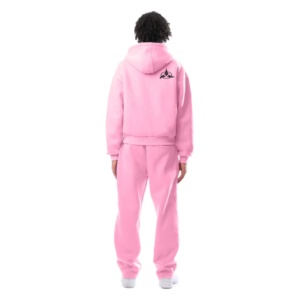 จ็อกเกอร์และกางเกงขายาวทรงหลวมชุดวอร์ม2ชิ้นสำหรับผู้ชายชุดวอร์ม80% ผ้าฝ้าย20% โพลีเอสเตอร์ชุดวอร์มสำหรับฤดูหนาวออกแบบได้ตามต้องการ - Product Image 4