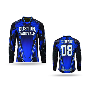 La mejor ropa de fútbol, camiseta de Paintball transpirable suave y cómoda personalizada, venta en línea con sublimación - Product Image 1