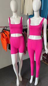 Primavera primavera primavera Shorts canotta Shorts Lounge Dupe Loungewear 2 due pezzi Set di abiti estivi per abbigliamento donna 2024 - Product Image 5