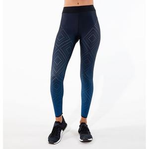 Pantalones de Yoga de Fibra de Bambú y Algodón para Mujer, 120g, Cintura Alta, Leggings Deportivos Transpirables, Antibacterianos, de Secado Rápido y Sin Costuras - Product Image 6