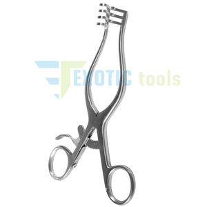 Professional <b>Surgical</b> Retractors Vascular Retractor Skin Separator | Self Retaining Weitlaner Retractor with Blunt Prongs - Product Image 3