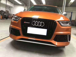 Kit de carrosserie pour pièces automobiles adapté à l'<span class=keywords><strong>Audi</strong></span> Q3 2013-2017, conversion RSQ3 pour la rénovation/mise à niveau, pare-chocs en plastique ABS, calandre centrale - Product Image 2