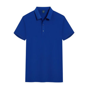 Polo de manga corta con logotipo bordado personalizado para hombre, camiseta Polo de algodón 100% de alta calidad, ropa de calle personalizada, novedad - Product Image 3