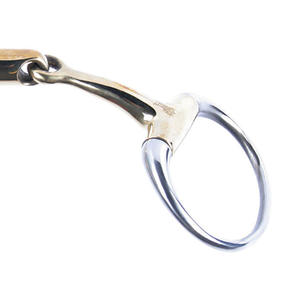 Mèches à mâcher Eggbutt, mèche d'équitation en acier inoxydable, amure équestre, équipement d'entraînement et d'équitation pour chevaux - Product Image 5