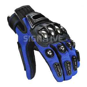 Gants de moto unisexes en cuir à écran tactile, confortables, chauds, protection UV pour les sports MMA, la conduite décontractée - Product Image 6