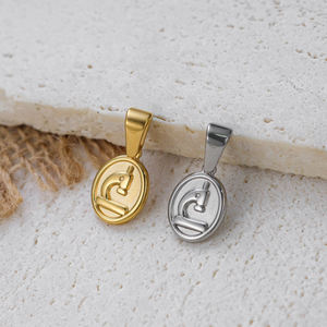 Venta al por mayor a granel lotes de colgantes de brújula chapados en oro variados abalorios para hacer joyas para Diy collar pulsera pendiente artesanía - Product Image 3