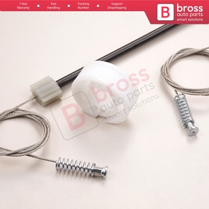 Kit de Reparación de Elevalunas Trasero Derecho BWR5034 para Serie 5 E60 E61 2003-2010 4/5 Puertas 51357184746 - Product Image 6