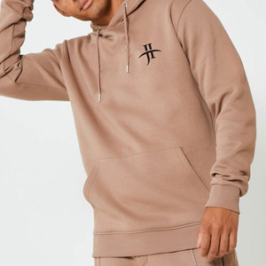 Survêtement de jogging pour homme avec logo personnalisé, 2 pièces, respirant, 100% coton, style streetwear, style uni, vêtements de sport à capuche pour le jogging d'hiver - Product Image 6