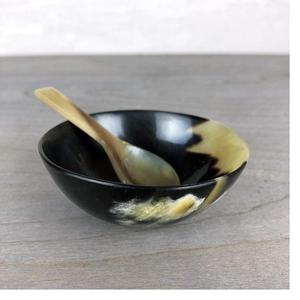 High Quality Branded Natural Horn Serving Bowl <b>Set</b> Handcrafted Polished <b>Shaving</b> Bowls for Home Restaurant-Carved Made India - Product Image 2