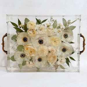 <b>epoxy</b> <b>resin</b> platter handmade <b>resin</b> tray modern for wedding gift wholesale <b>price</b> from india - Product Image 3