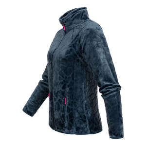 Chaqueta Polar Sherpa de Forro Polar Reciclado Ecológica para Mujer, Chaqueta Personalizada con Cremallera Completa para Exteriores - Product Image 4