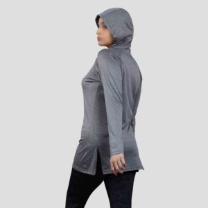 Premium Quality 2025 Latest Design Knitted Islamic Muslim Modest <b>Women's</b> Hoodies Wholesale Customized ODM Islamic Hoodie Girls - Product Image 2